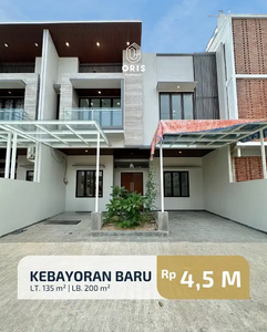 Dijual Rumah Brand New Strategis di Kebayoran Baru Jakarta Selatan