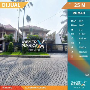 Dijual Rumah Mewah Premium Di Jl Gunung-Gunung Klojen Malang(OLX203)