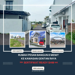 DIJUAL RUMAH MURAH 1 LANTAI BISA KREDIT DI MENURAN BAKI SOLO BARU