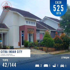 Dijual rumah semi real estate dicitra indah city rumah siap huni