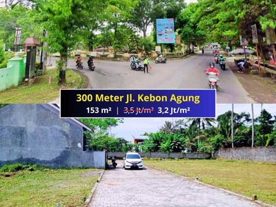 Dijual Tanah Dalam Cluster 300 Meter Jl Kebon Agung 5 Menit Spbu Ce