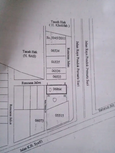 Dijual Tanah Sangat Strategis di Pintu Masuk Perumahan PPS Gresik