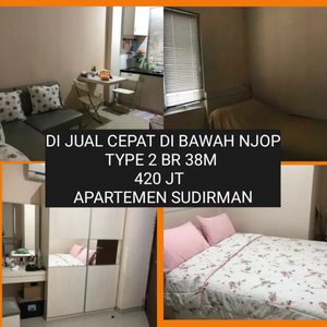 DIJUAL TERMURAH 2BR SUDIRMAN SUITES APARTEMEN