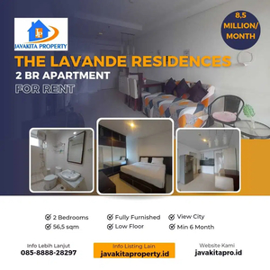 Disewakan 2BR The Lavande Residences Furnished