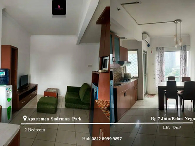 Disewakan Apartement Sudirman Park Low Floor 2BR Full & Good Furnished