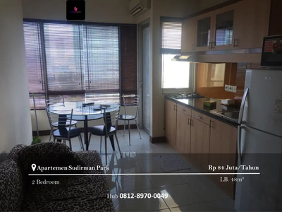 Disewakan Apartment Sudirman Park 2BR Tower A Middle Floor Furnished