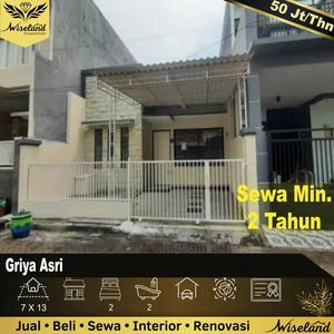 Disewakan Rumah Griya Asri Pakuwon City Mulyorejo Surabaya