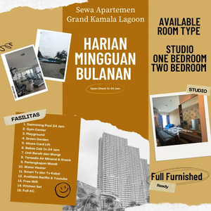 Fasilitas Lengkap Sewa Apartemen Grand Kamala Lagoon Bekasi Harian