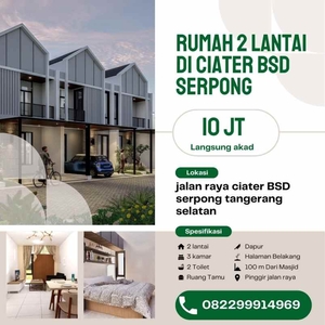 Hafuza Residence Serpong Dp 0 Di Bsd City Tangerang Selatan