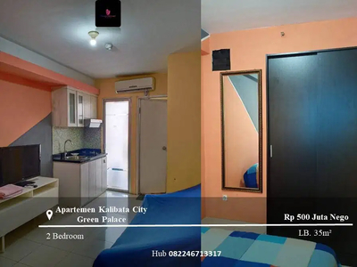 Jual Apartement Kalibata City Green Palace Middle Floor 2BR Furnished