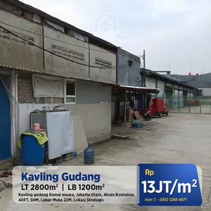 Kavling Gudang Strategis Kamal Muara, Jakarta Utara