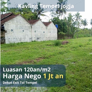 Kavling Tempel Jogja Murah Dekat Exit Tol