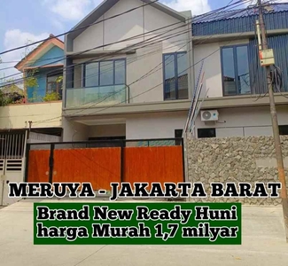 Rumah Baru 2lantai Dalam Komplek Di Meruya Jakarta Barat Bisa Kpr