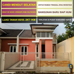 Rumah Baru Siap Huni Candi Mendut Selatan Strategis Suhat Tengah Kota