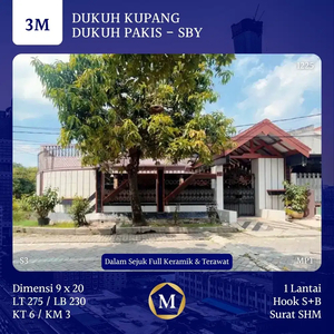 Rumah Dukuh Kupang Surabaya Barat dkt Tol Mayjend Sungkono Raya Darmo