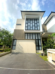 Rumah hoek 12x14 168m Cluster Semayang Asya JGC Jakarta Garden City