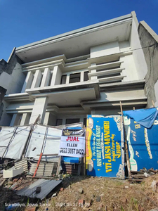 Rumah Kondisi 90% di Rungkut Asri Tengah Bangun Mulai Dari 0