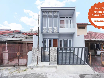 Rumah Murah Kalideres 2lt Siap Huni Kpr Free Biaya Dekat Stasiun Poris