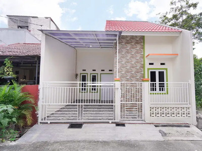 Rumah SHM Free Renov Semi Furnished 10 Mnt ke Stasiun Bekasi J-22218