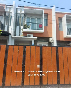 Take Over Rumah dekat Stasiun Depok DP 93Jt Naura Residence Sukmajaya