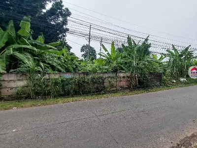 Tanah murah pinggir jalan raya hadap 3 muka di Jati Asih Bekasi