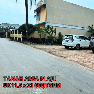 tanah pusat kota palembang jaya 6 plaju pertahanan