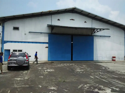 Termurah Dijual Tanah+Bangunan Pabrik Siap pakai di Jayanti, Tangerang