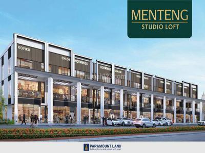 Komersial Terbaru Hadap Jalan Raya Menteng Studio Loft Serpong