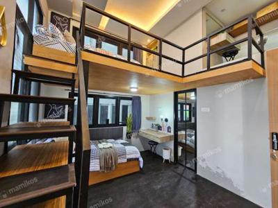 Kost Stayvie Coliving Menzzanine Tipe Sky Lofi Single Mulyorejo Surabaya