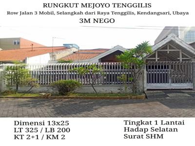 Dijual Rumah Rungkut Mejoyo Tenggilis Surabaya 3M Nego Row Jalan Lebar