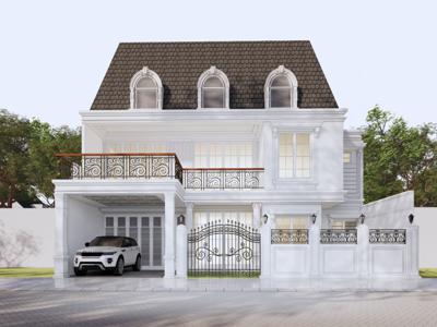 Rumah Brand New Sedang Renovasi di Mertilang Bintaro Jaya Sektor 9