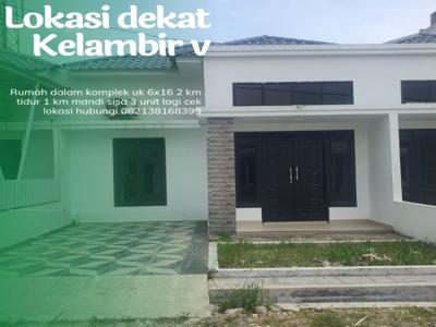 Rumah dalam komplek lokasi strategis dekat ke Kelambir 5