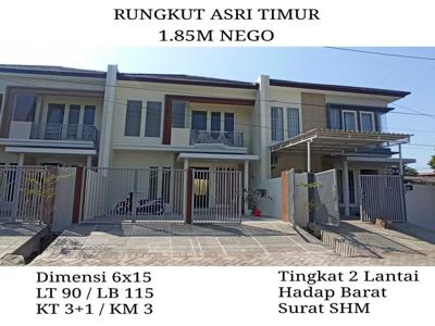 Rumah Surabaya Timur Rungkut Asri SHM Dkt Pondok Candra Siwalankerto