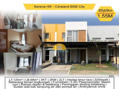 Dijual Rumah Furnished di Serena Hill BSB City Semarang