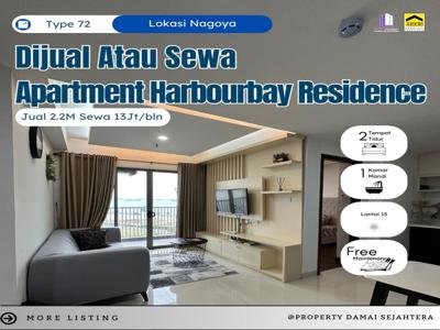 jual apartment harbourbay seaview siap huni