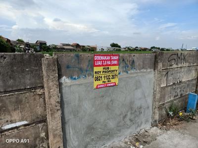 Murah Disewakan Tanah di Marunda 3.8 Ha Segaramakmur Bekasi Dekat TOL