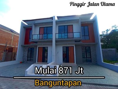 Rumah Banguntapan Pinggir jalan Utama Pleret