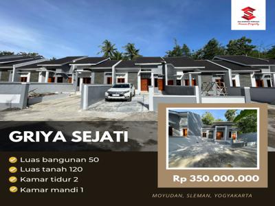 RUMAH MODERN SIAP HUNI DI JOGJA DEKAT JALAN RAYA GODEAN