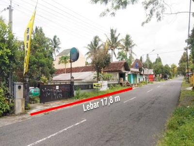 Tanah SHM Pekarangan Strategis Mangku Jl Palagan Km 12, Sleman
