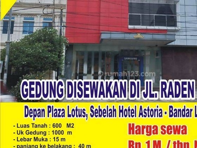 Gedung di Pusat Kota Bandar Lampung Cocok Untuk Kantor, Sekolah