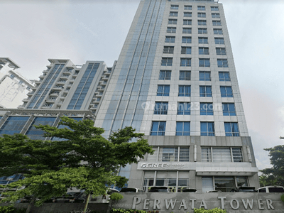 Sewa Kantor Perwata Tower Luas 206 M2 Fitted Pluit Jakarta Utara