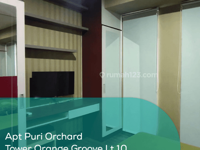 Apartement Puri Orchard Tower Orange Groove Wing B Lt 10, Studio, Full Furnished