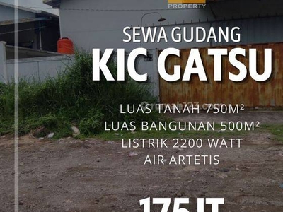 Disewakan Gudang Bagus Siap Pakai di Kic Gatot Subroto, Semarang