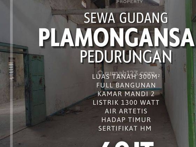 Disewakan Gudang di Plamongansari Pedurungan Semarang