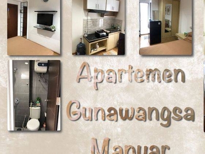 Gunawangsa Manyar Studio Furnish ( Minimal Setahun)