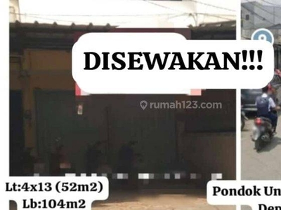 Harga Sewa Terjangkau Ruko Cocok Untuk Berbagai Usaha di Pondok Ungu Dekat Jakarta