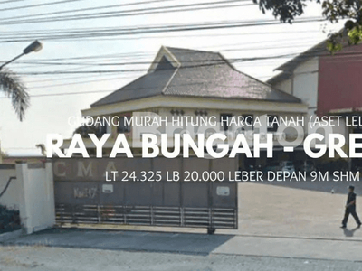 PABRIK MURAH GRESIK NOL RAYA BUNGAH MANYAR HARGA HITUNG TANAH