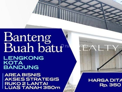 Ruko 2 Lantai Akses Ramai Jl. Banteng, Bandung