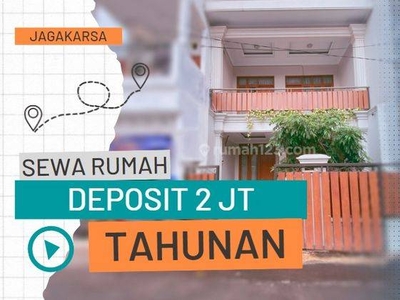 Sewa Rumah Ada Rooftop Murah Tahunan Di Kebagusan Jakarta Selatan