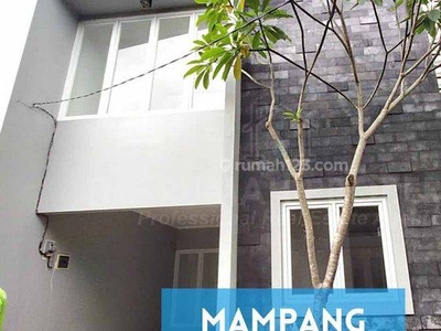Sewa Rumah Modern Minimalis 3 Lantai Unfurnish di Mampang Prapatan Jaksel